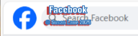 Screenshot of the digital bully Facebook search bar with text "Facebook" and "© Susan Lane 2025"
